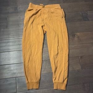 H&M boys joggers sweat pants size 13-14, colour tan/brown